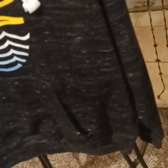 FINAL PRICE ESY SURF CO. black/white hooded CALIFORNIA sweatshirt Lg - Picture 7 of 10